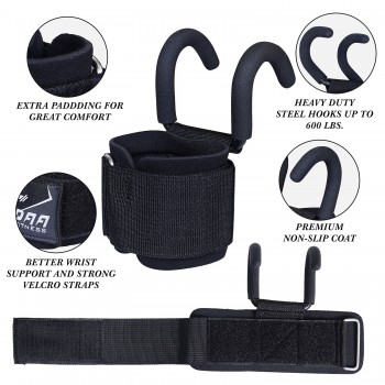 Weight Lifting Rod Hooks Strap